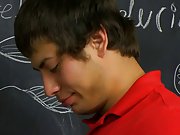 He quickly has his teacher in nature's garb down and wraps his lips around Julian's cock gay twink porn at Teach Twinks