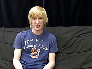 This new blond stud gives a super fleshly interview for his 1st BC vid teen boy sex for first time at Boy Crush!