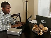 Black gay porn blowjob images and cute light skin boy jerking off at My Gay Boss