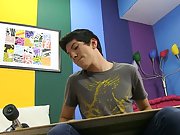 Young twink penis machine milked and twinks thumbs tubes 
