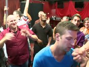 Group pissing guys and gay group porno at Sausage Party