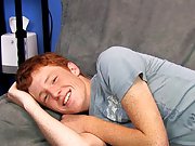 Cute Redhead Alan Parish lays back for a sexy interview with the director and a hot jackoff sesh gay twinks fucking at Boy Crush!